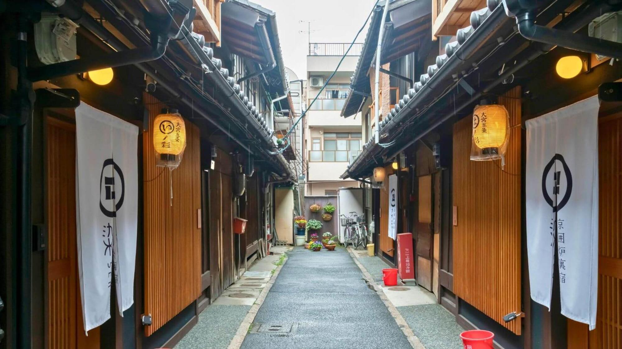 染 Sen 大宮五条 Omiya-Gojo Villa เกียวโต ภายนอก รูปภาพ